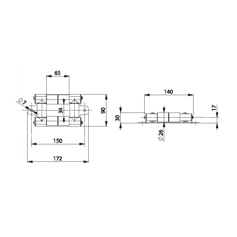 Schéma du guide mural