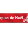 Banderole "Sapins de Noël " - Coserwa