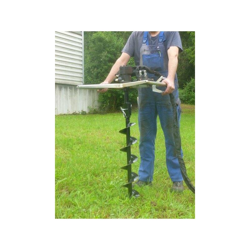 Vrille pour tarière hydraulique manuelle