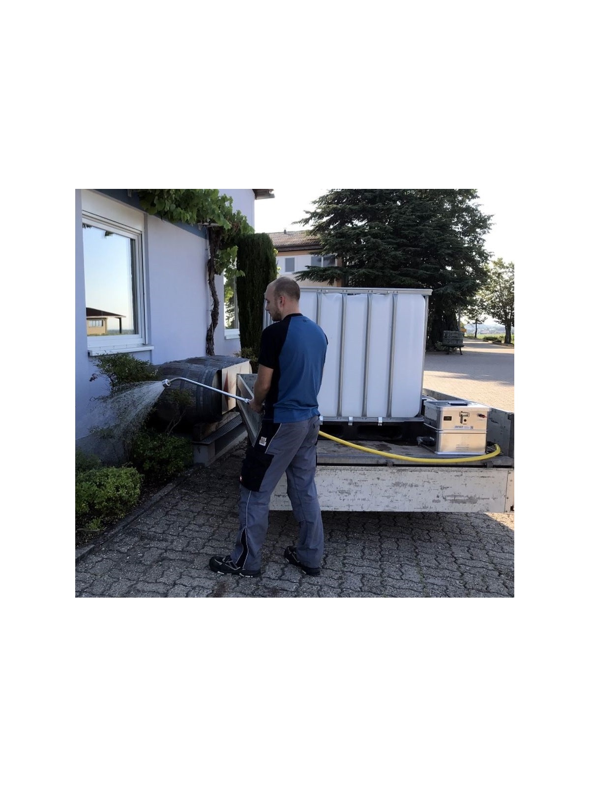 Pompe autonome, mobile