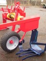 arracheuse vibrante deportee - soc et roue de terrage