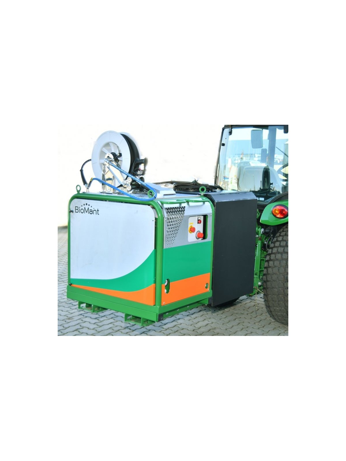 cuve et groupe chauffage sut attelage tracteur