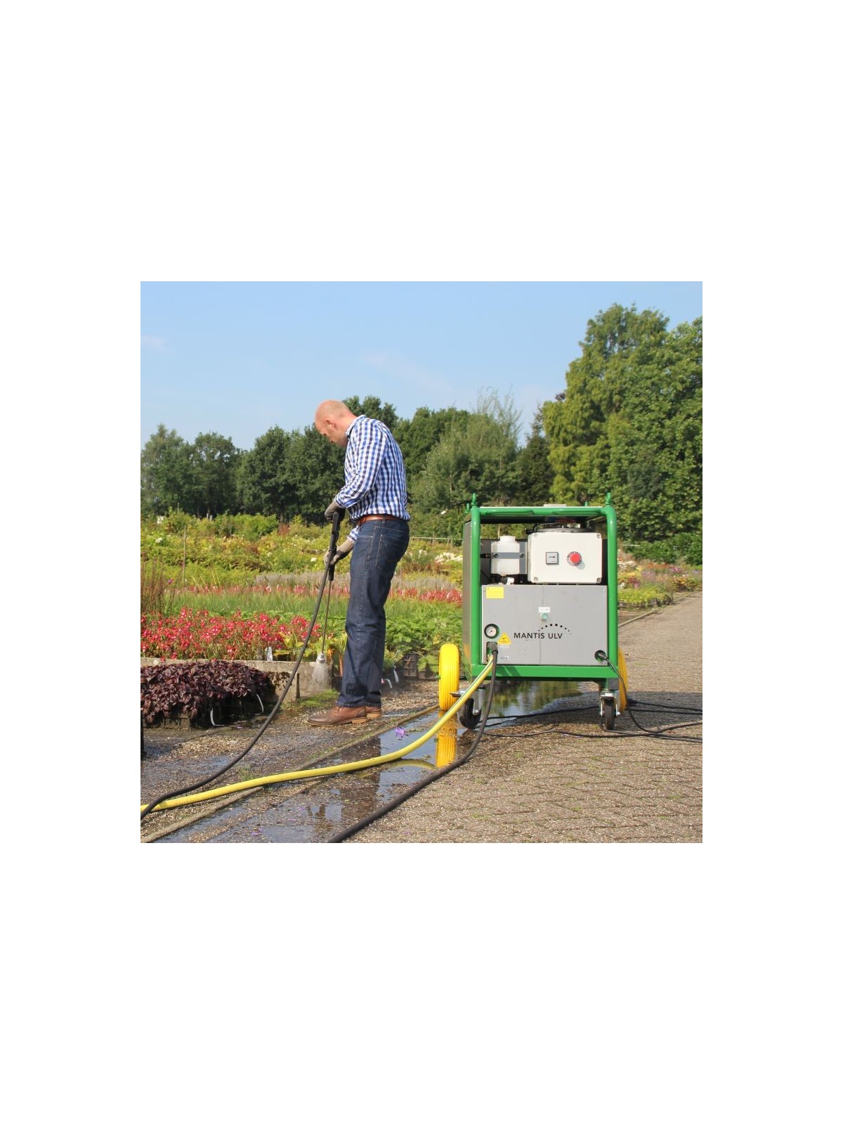 Désherbage eau chaude horticulture