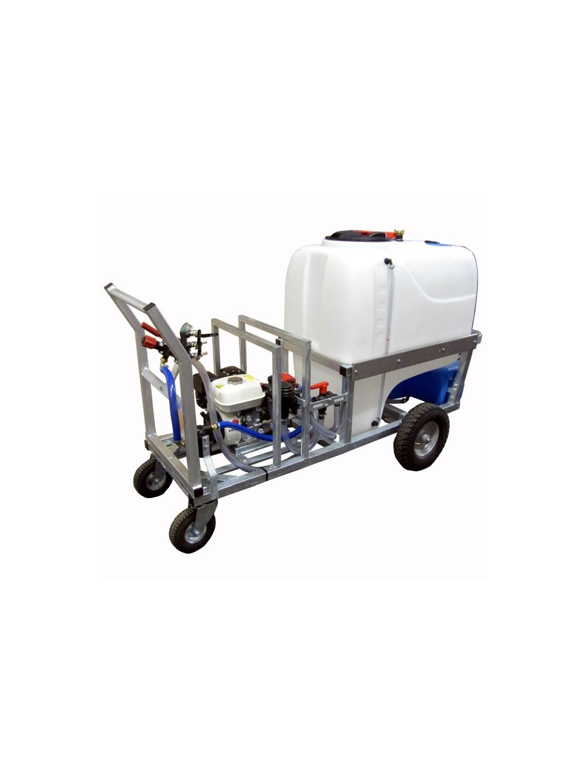 chariot pulvérisateur poussé