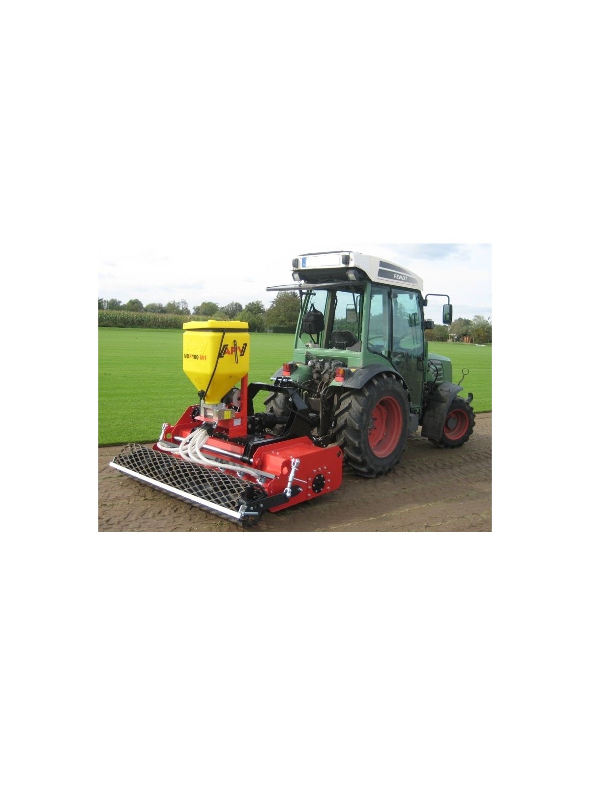 combiné enfouisseur engazonneuse mélange fleuri