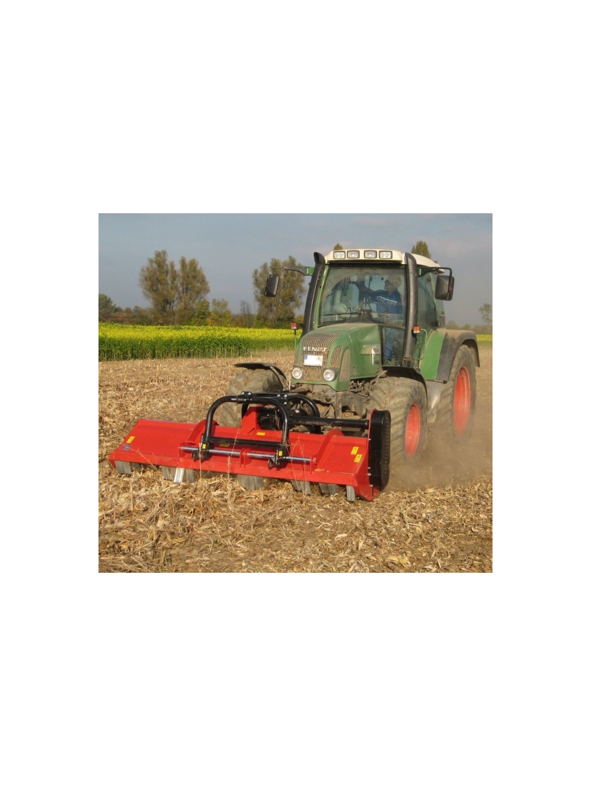 broyeur tracteur frontal