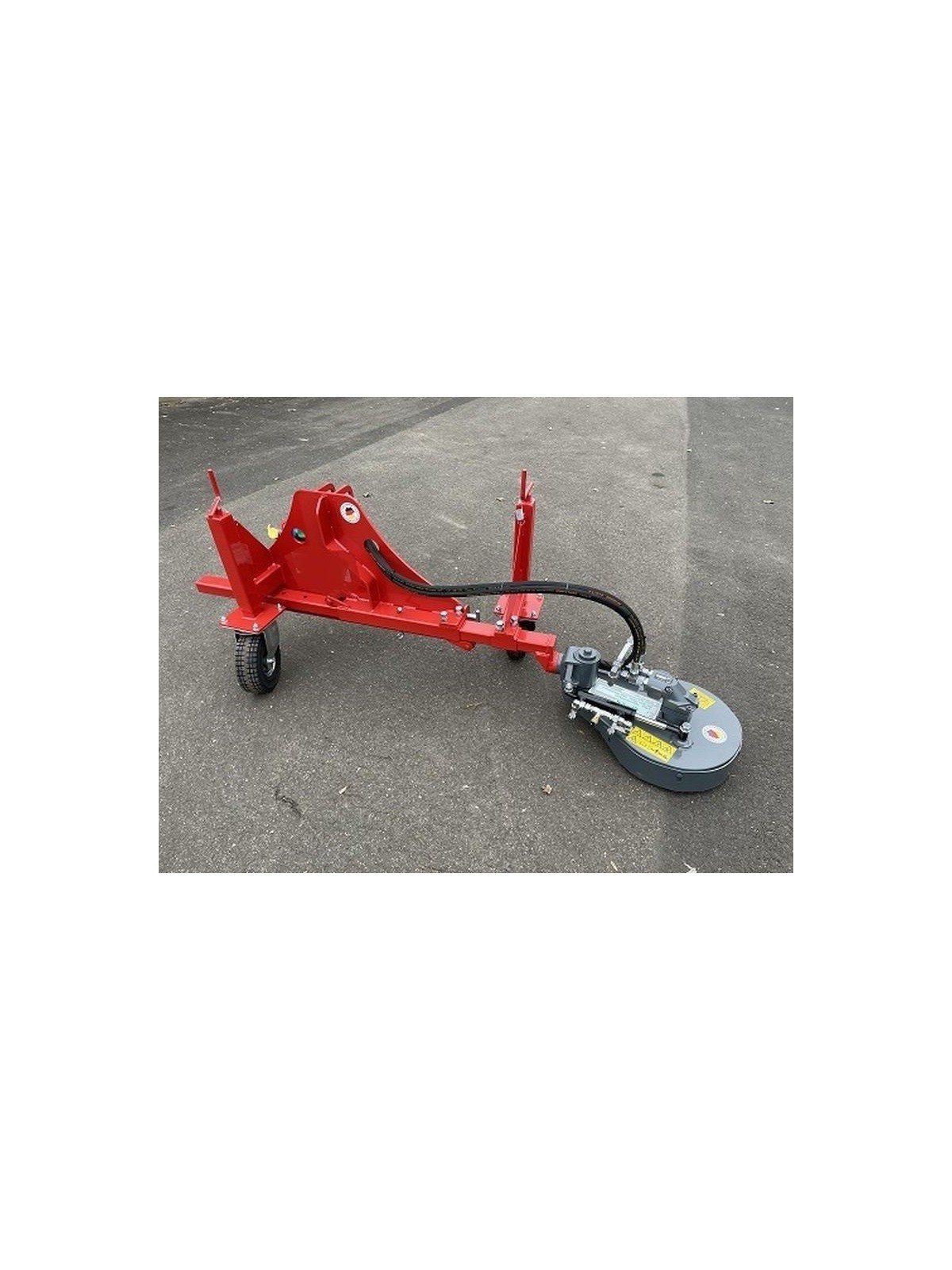 mulcheur satellite sur châssis