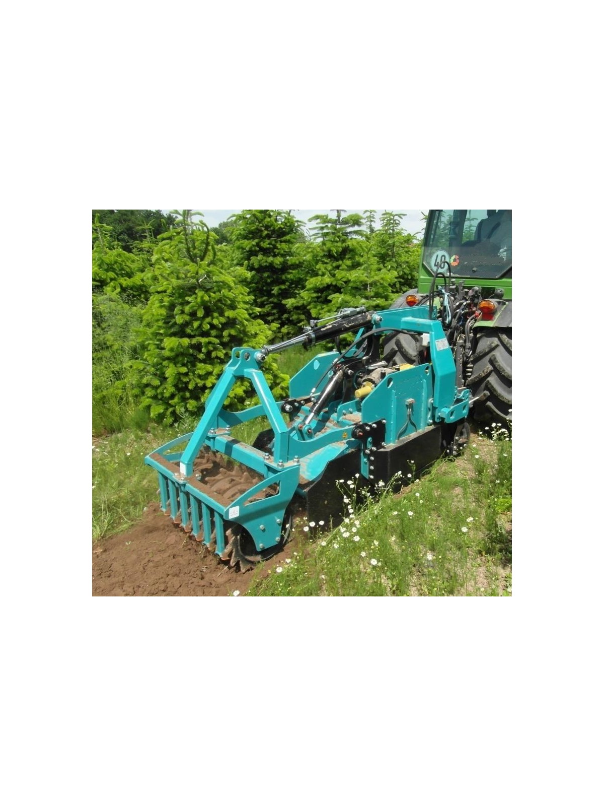 fraise de sol attelage tracteur