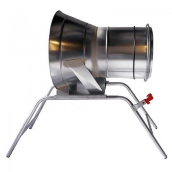 Goulotte et pieds en acier galvanisé ø25 - Coserwa