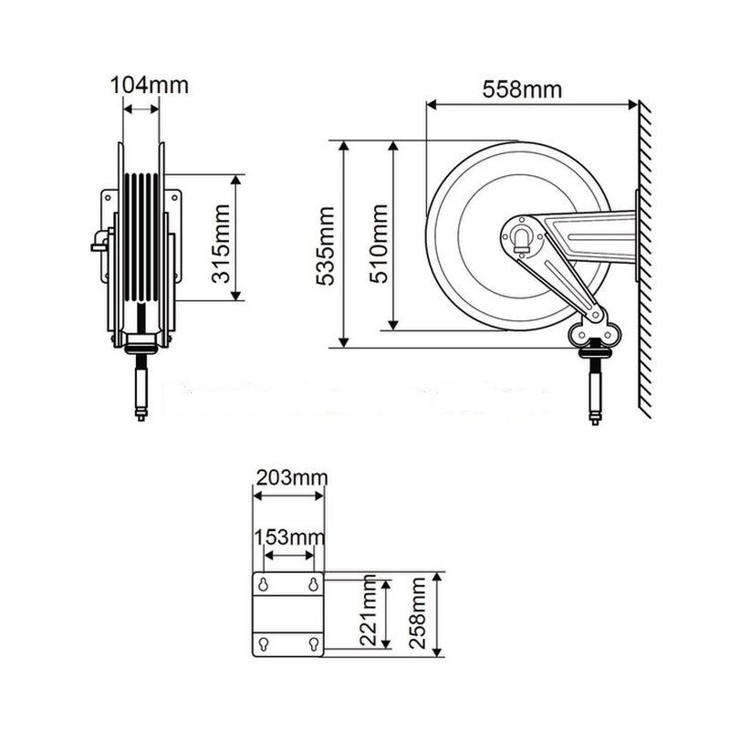Enrouleur Phytosanitaire EA500