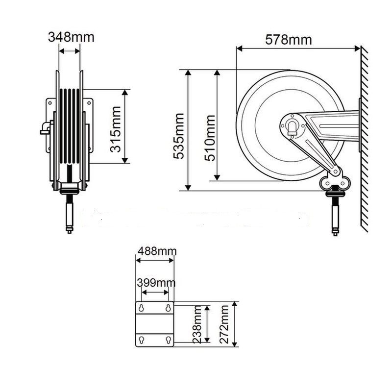 Enrouleur Phytosanitaire EA710