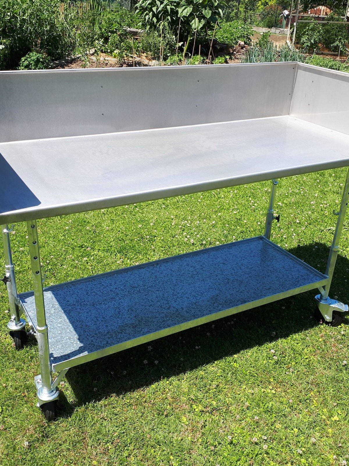 Table de travail inox