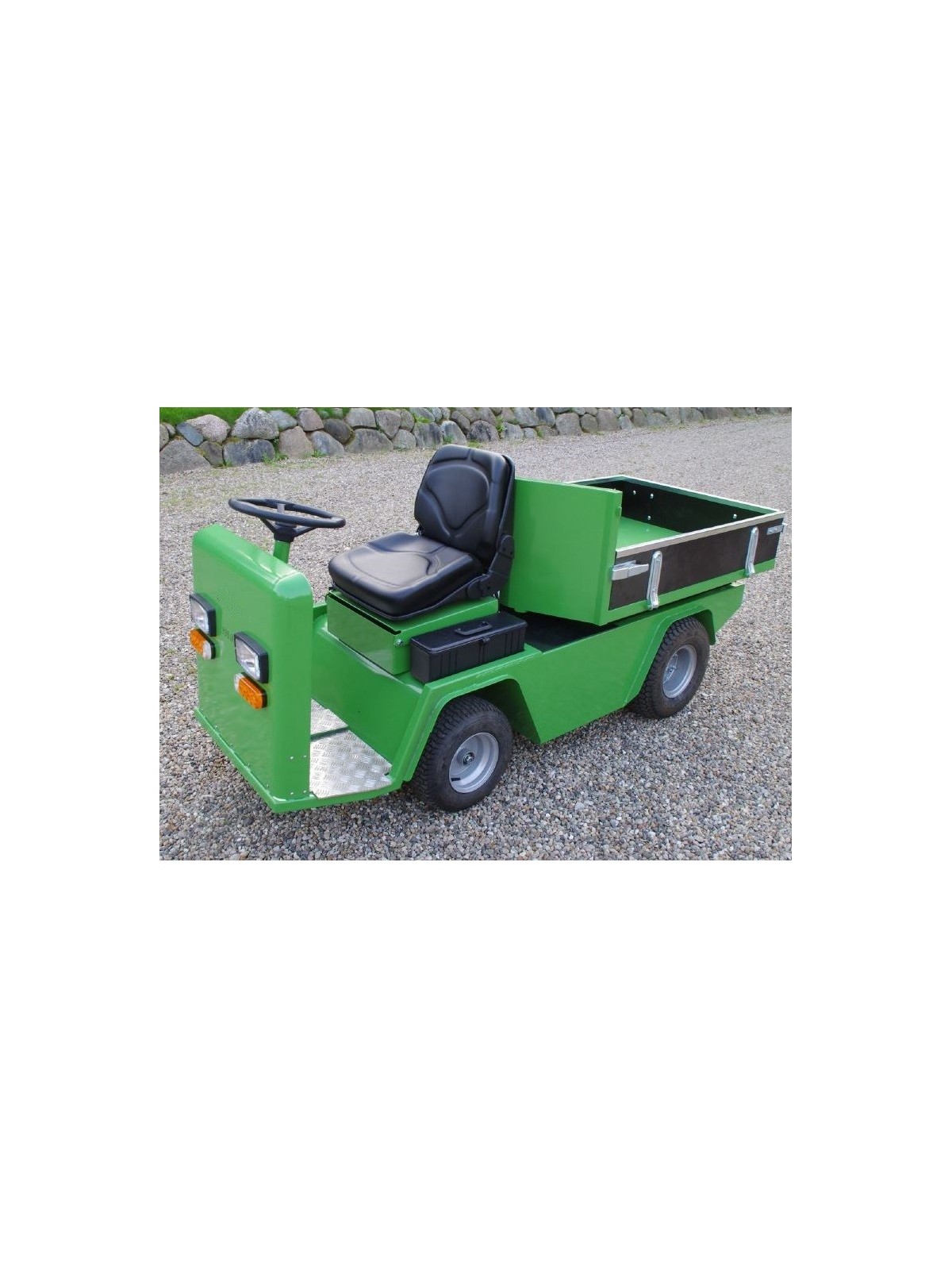 transporteur electrique benne arriere