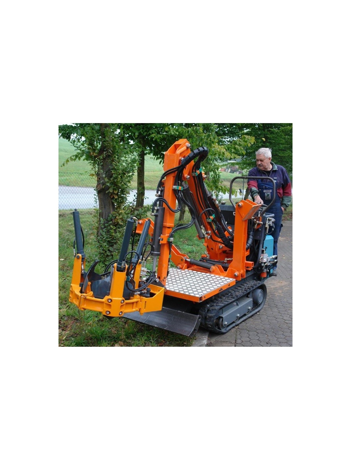 montage sur micro pelle