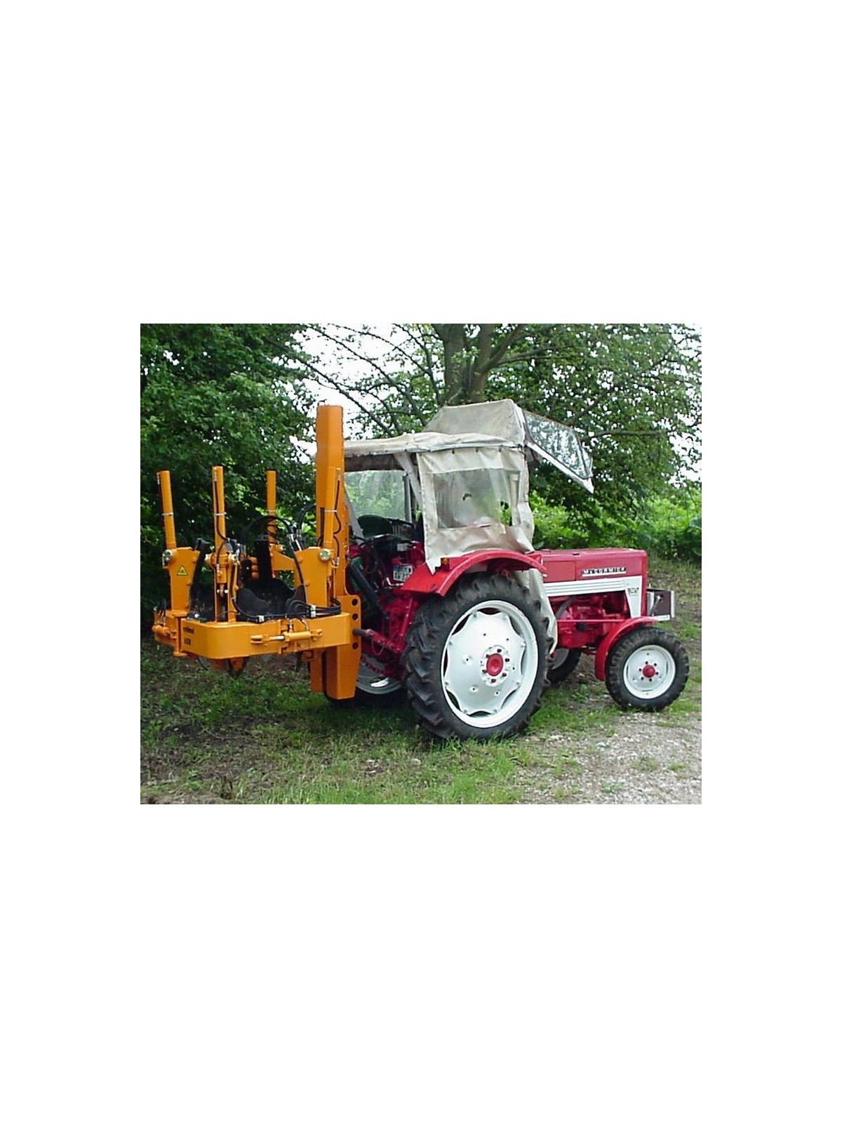 montage sur tracteur