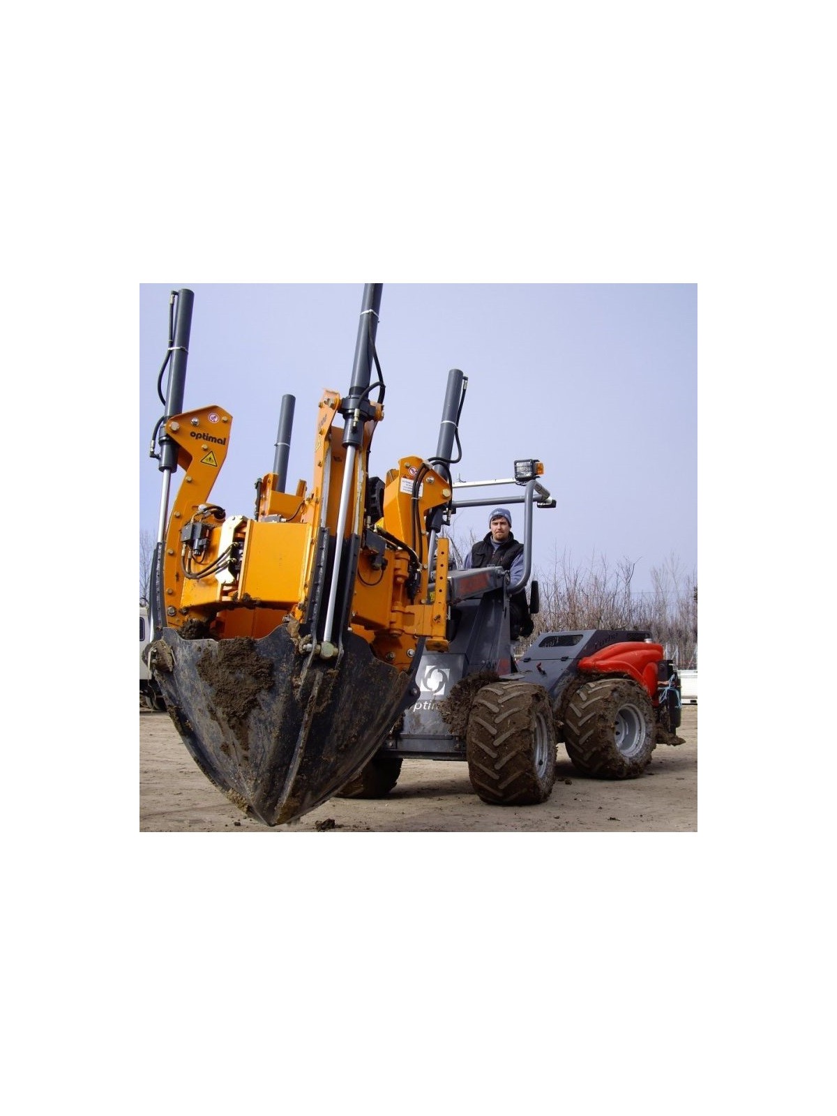 transplanteuse optimal1100 chargeuse