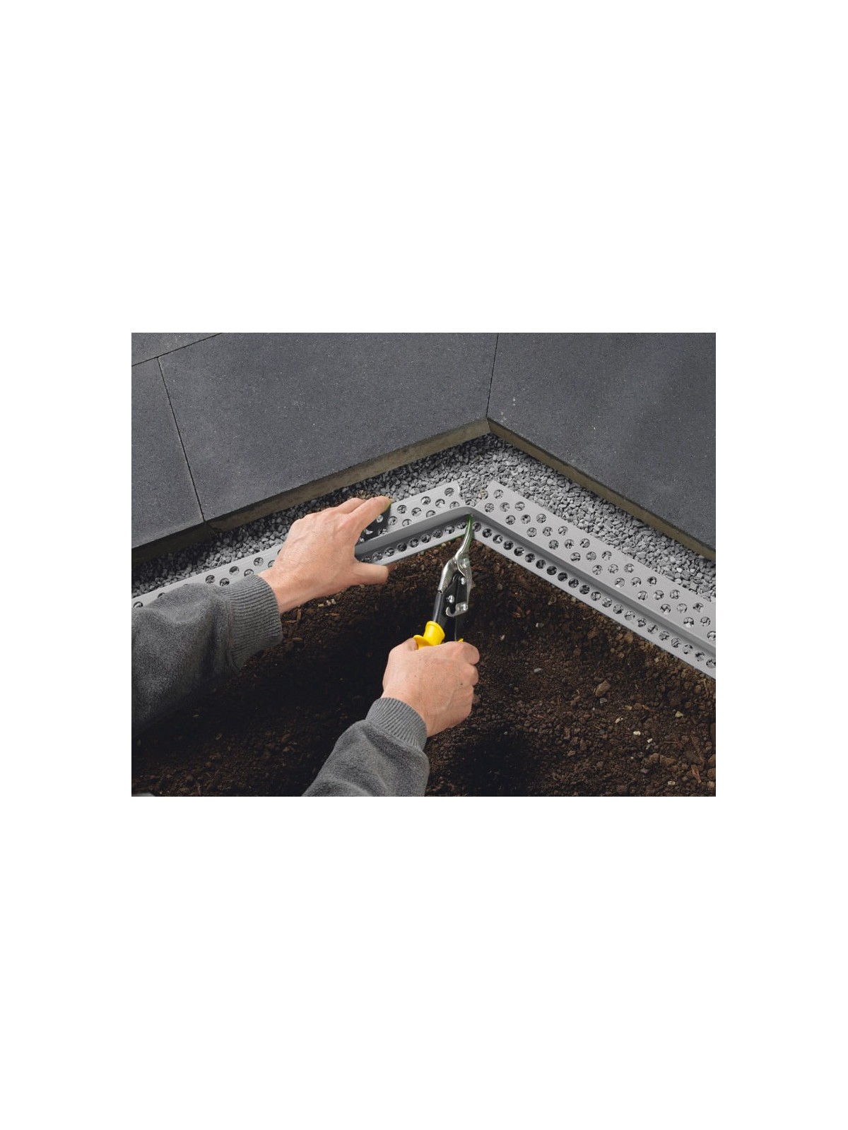 Profil droit de bordure - STEINFIX®